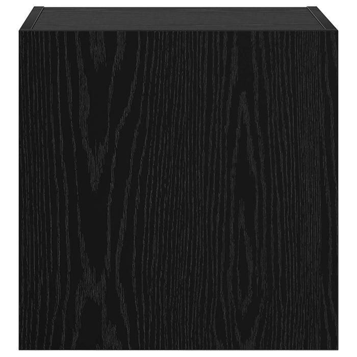 Dulapuri pentru TV Pe perete 2 pcs Stejar Negru 40,5x30x40cm - WALTI WALTI