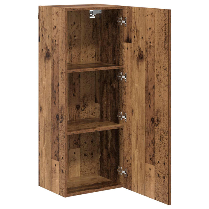 Dulap TV de perete Lemn Vechi 40,5 x 30 x 102 cm Lemn compozit - WALTI WALTI