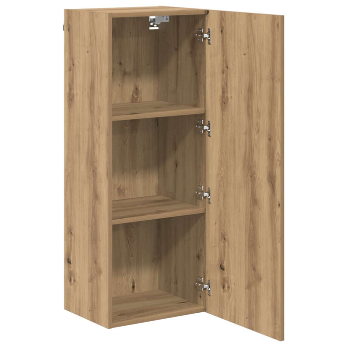 Dulap TV de perete 40,5 x 30 x 102 cm Stejar Artizanal WALTI