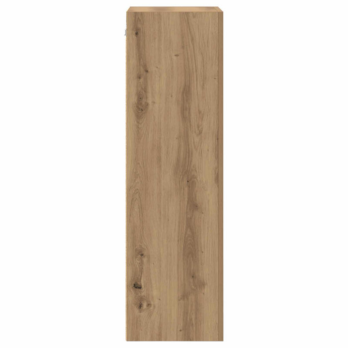 Dulap TV de perete 40,5 x 30 x 102 cm Stejar Artizanal WALTI