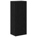 Dulap TV de perete Pe perete Stejar Negru 40,5 x 30 x 102 cm - WALTI WALTI