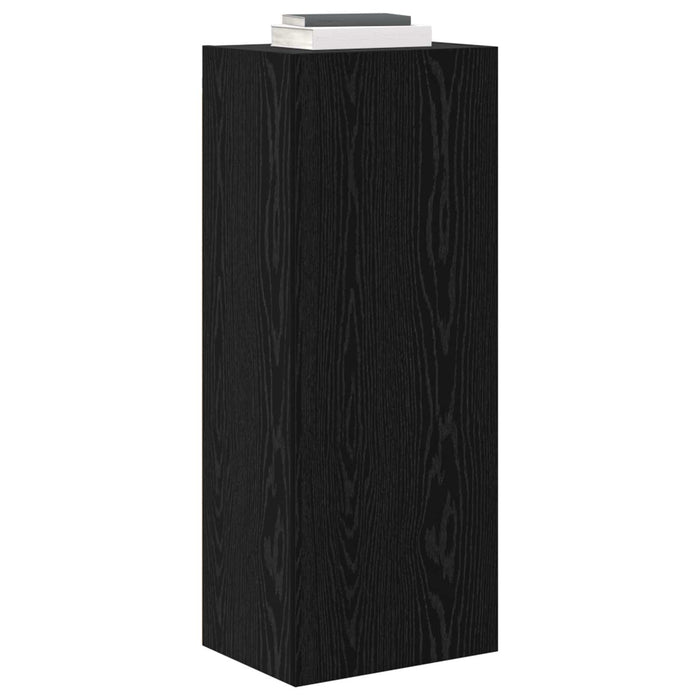 Dulap TV de perete Pe perete Stejar Negru 40,5 x 30 x 102 cm - WALTI WALTI