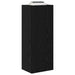 Dulap TV de perete Pe perete Stejar Negru 40,5 x 30 x 102 cm - WALTI WALTI