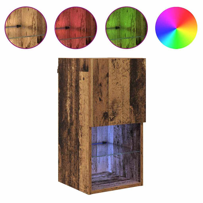 Sistem de TV montat pe perete Lemn Vechi 30,5 x 30 x 60 cm - WALTI WALTI
