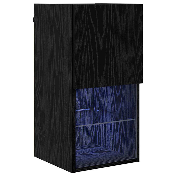 Sistem de TV montat pe perete Stejar Negru 30,5 x 30 x 60 cm - WALTI WALTI