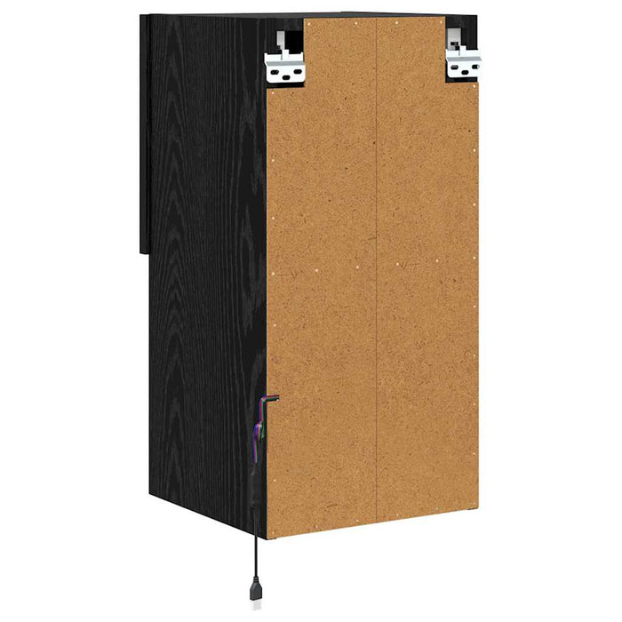 Sistem de TV montat pe perete Stejar Negru 30,5 x 30 x 60 cm - WALTI WALTI
