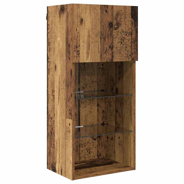 Sistem de TV montat pe perete Lemn Vechi 40,5 x 30 x 90 cm - WALTI WALTI