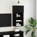 Sistem de TV montat pe perete Stejar Negru 40,5 x 30 x 90 cm - WALTI WALTI