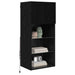 Sistem de TV montat pe perete Stejar Negru 40,5 x 30 x 90 cm - WALTI WALTI