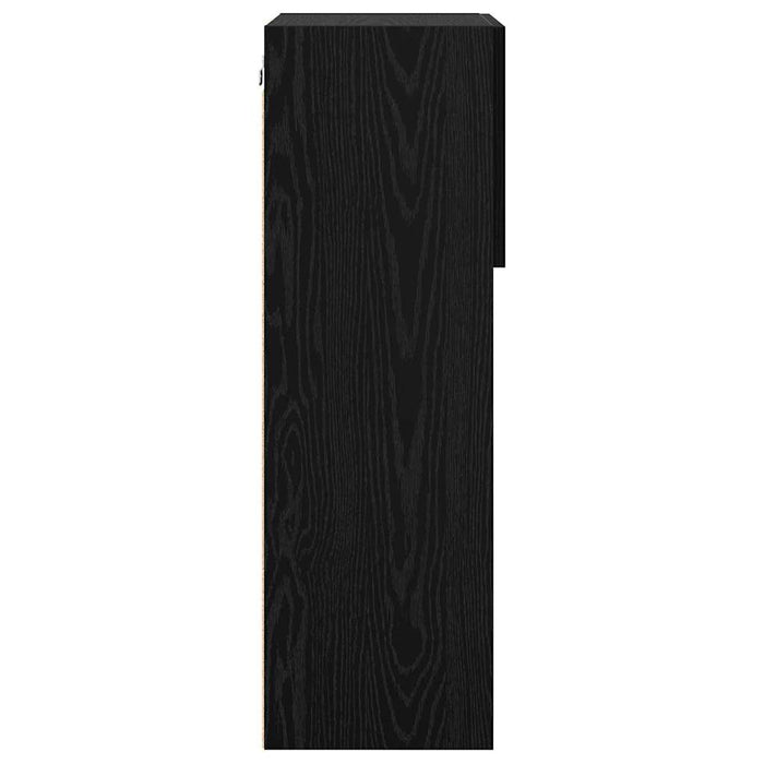 Sistem de TV montat pe perete Stejar Negru 40,5 x 30 x 90 cm - WALTI WALTI