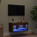 Cabinet TV Pe perete Lemn Vechi 60 x 30 x 30 cm Lemn compozit - WALTI WALTI