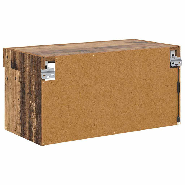 Cabinet TV Pe perete Lemn Vechi 60 x 30 x 30 cm Lemn compozit - WALTI WALTI