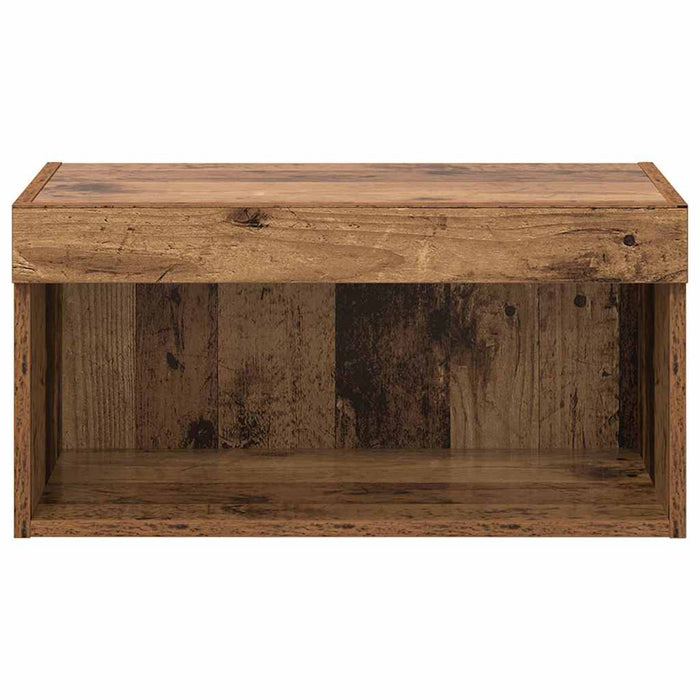 Cabinet TV Pe perete Lemn Vechi 60 x 30 x 30 cm Lemn compozit - WALTI WALTI