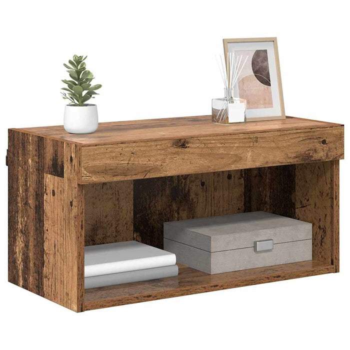 Cabinet TV Pe perete Lemn Vechi 60 x 30 x 30 cm Lemn compozit - WALTI WALTI