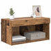 Cabinet TV Pe perete Lemn Vechi 60 x 30 x 30 cm Lemn compozit - WALTI WALTI