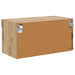 Cabinet TV Stejar Artizanal 60 x 30 x 30 cm Lemn compozit - WALTI WALTI