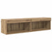 Dulapuri TV Pe perete 2 pcs Stejar Artizanal 60 x 30 x 30 cm - WALTI WALTI