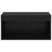 Cabinet TV Pe perete Stejar Negru 60 x 30 x 30 cm Lemn compozit - WALTI WALTI