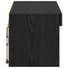 Cabinet TV Pe perete Stejar Negru 60 x 30 x 30 cm Lemn compozit - WALTI WALTI