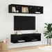 Dulapuri TV 2 pcs Stejar Negru 60 x 30 x 30 cm Lemn compozit - WALTI WALTI