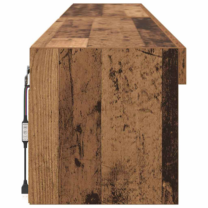 Dulapuri pentru TV Panama 2 pcs Lemn vechi 100 x 30 x 30 cm - WALTI WALTI