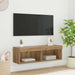 Dulap TV de perete Panama Stejar Artizanal 100 x 30 x 30 cm - WALTI WALTI