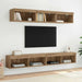 Dulap TV de perete Panama Stejar Artizanal 100 x 30 x 30 cm - WALTI WALTI