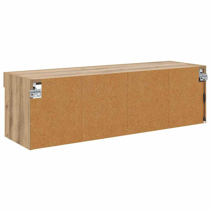 Dulap TV de perete Panama Stejar Artizanal 100 x 30 x 30 cm - WALTI WALTI