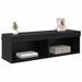 Dulap TV de perete Panama Stejar Negru 100 x 30 x 30 cm - WALTI WALTI