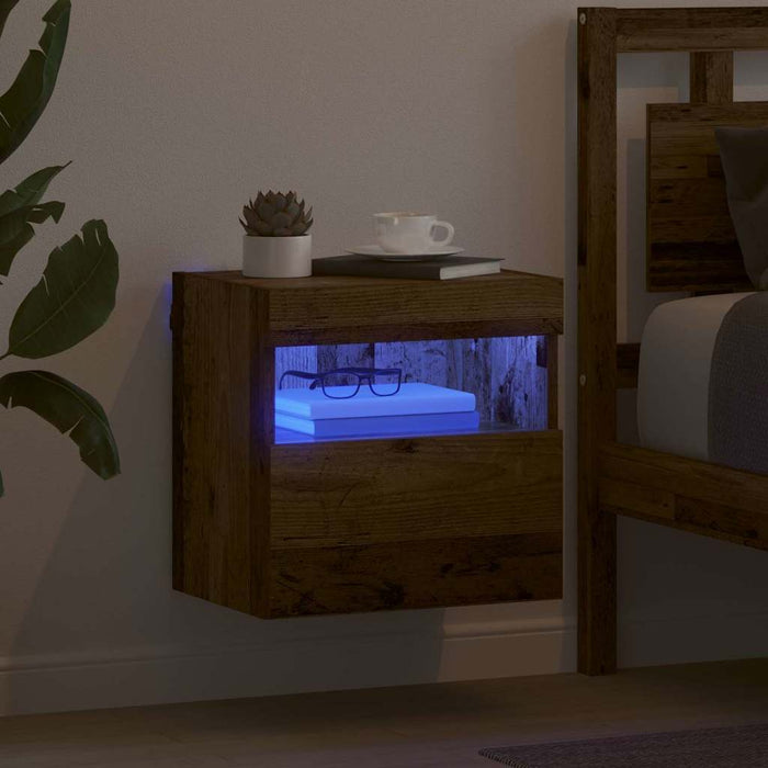 Dulap TV de perete Lemn Vechi 40 x 30 x 40 cm Lemn compozit - WALTI WALTI