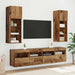 Dulap TV de perete Lemn Vechi 40 x 30 x 40 cm Lemn compozit - WALTI WALTI
