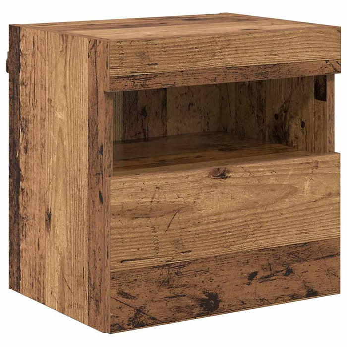 Dulap TV de perete Lemn Vechi 40 x 30 x 40 cm Lemn compozit - WALTI WALTI