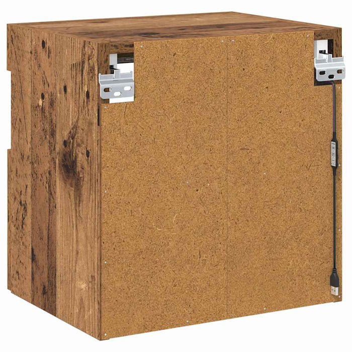 Dulap TV de perete Lemn Vechi 40 x 30 x 40 cm Lemn compozit - WALTI WALTI