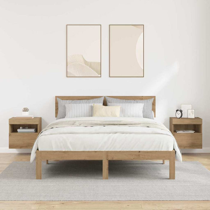 Dulapuri pentru TV 2 pcs Stejar Artizanal 40 x 30 x 40 cm - WALTI WALTI
