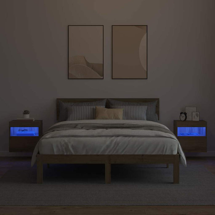 Dulapuri pentru TV 2 pcs Stejar Artizanal 40 x 30 x 40 cm - WALTI WALTI