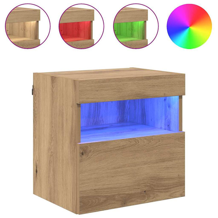 Dulapuri pentru TV 2 pcs Stejar Artizanal 40 x 30 x 40 cm - WALTI WALTI