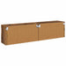 Dulapuri pentru TV cu LED 2 pcs Lemn Vechi 80 x 30 x 40 cm - WALTI WALTI