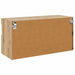 Dulap TV de perete cu LED Stejar Artizanal 80 x 30 x 40 cm - WALTI WALTI