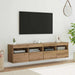 Dulapuri pentru TV 2 pcs Stejar Artizanal 80 x 30 x 40 cm - WALTI WALTI