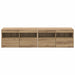 Dulapuri pentru TV 2 pcs Stejar Artizanal 80 x 30 x 40 cm - WALTI WALTI