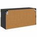 Dulap TV de perete Stejar Negru 80 x 30 x 40 cm Lemn compozit - WALTI WALTI