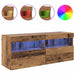 Dulap TV de perete Lemn Vechi 100 x 30 x 40 cm Lemn compozit - WALTI WALTI