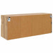 Dulap TV de perete cu LED Stejar Artizanal 100 x 30 x 40 cm - WALTI WALTI