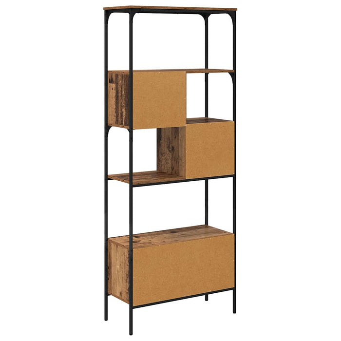 Bibliotecă Lemn Vechi 76 x 33 x 188,5 cm Lemn compozit - WALTI WALTI