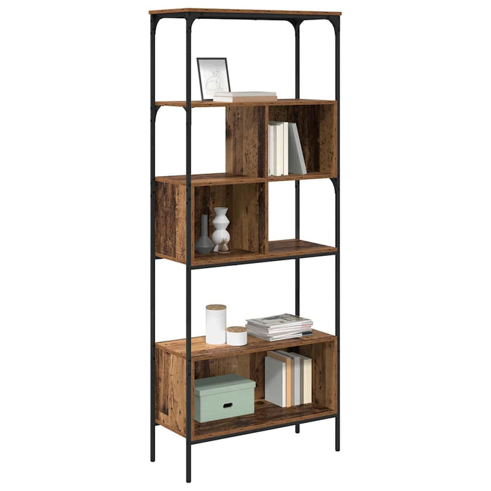 Bibliotecă Lemn Vechi 76 x 33 x 188,5 cm Lemn compozit - WALTI WALTI