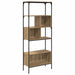 Bibliotecă Stejar Artizanal 76 x 33 x 188,5 cm Lemn compozit - WALTI WALTI