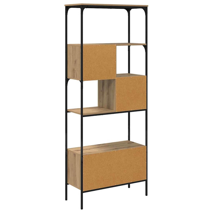 Bibliotecă Stejar Artizanal 76 x 33 x 188,5 cm Lemn compozit - WALTI WALTI