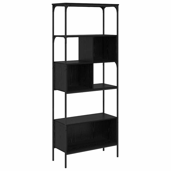Bibliotecă Stejar Negru 76 x 33 x 188,5 cm Lemn compozit - WALTI WALTI
