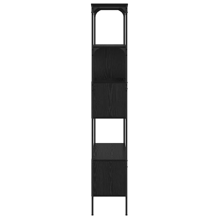 Bibliotecă Stejar Negru 76 x 33 x 188,5 cm Lemn compozit - WALTI WALTI
