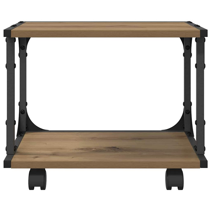 Suport pentru imprimantă Stejar Artizanal 41 x 28 x 33.5 cm - WALTI WALTI